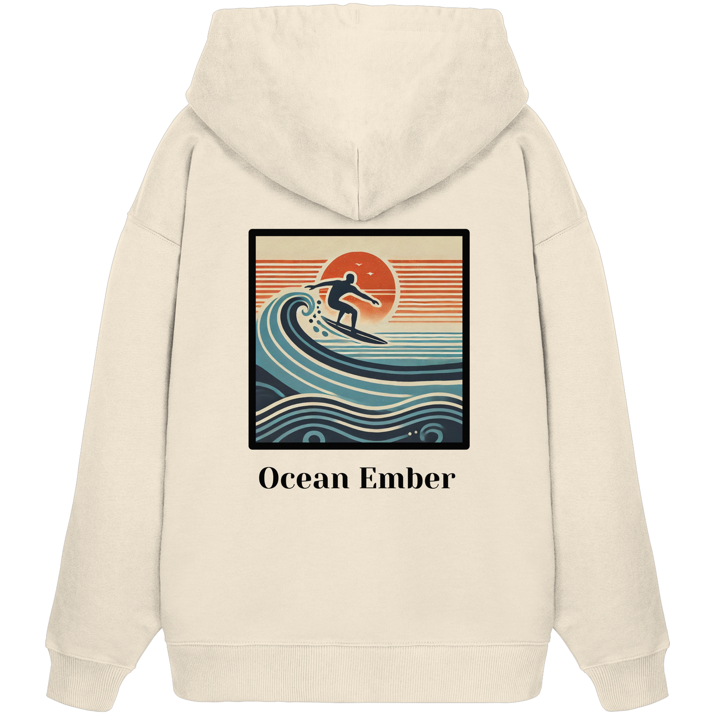 Sunset Flow - Oversize Hoodie